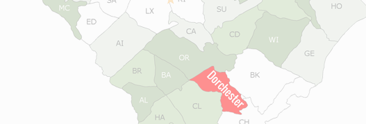 Dorchester County Map